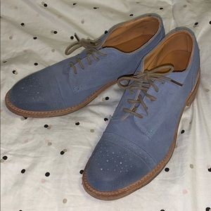 Blue oxfords